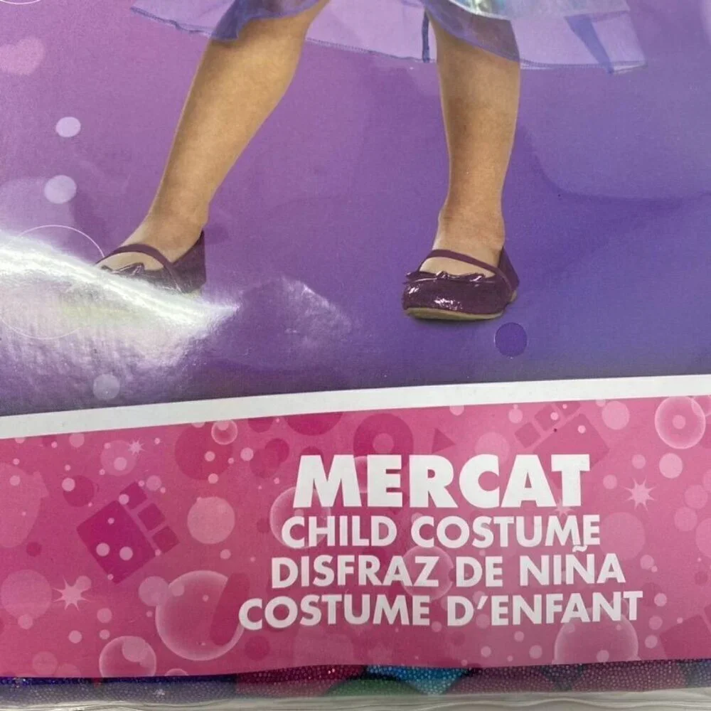 Disguise Mercat Costume Official Gabby's Dollhouse Classic Headpiece Costume Kid - Picture 6 of 12